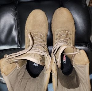 Men's Rocky 8" S2V Coyote Brown, 14, Wide